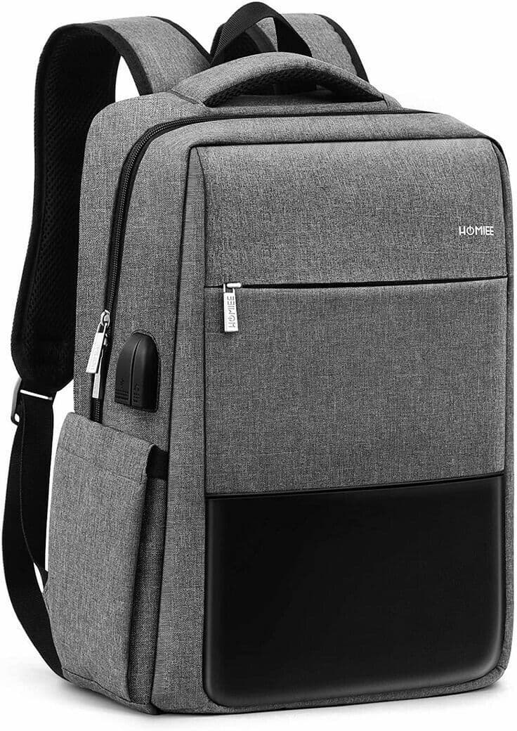 Homie Anti-Theft Laptop Backpack Grey