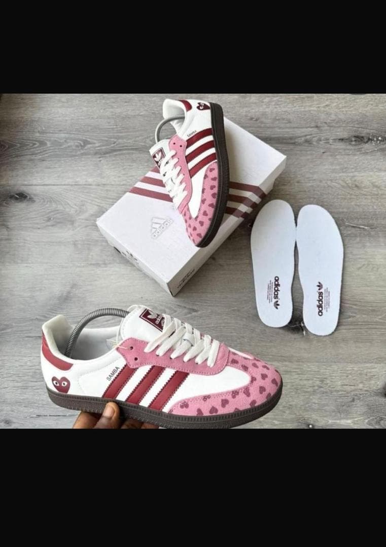 Adidas Samba Pink Hearts
