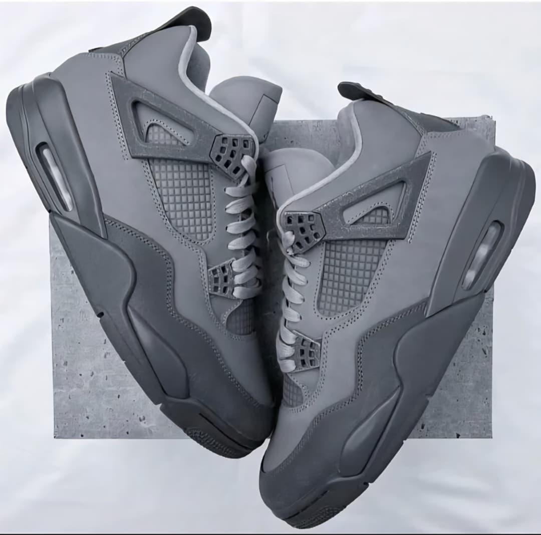 Air Jordan 4 Monochrome Grey