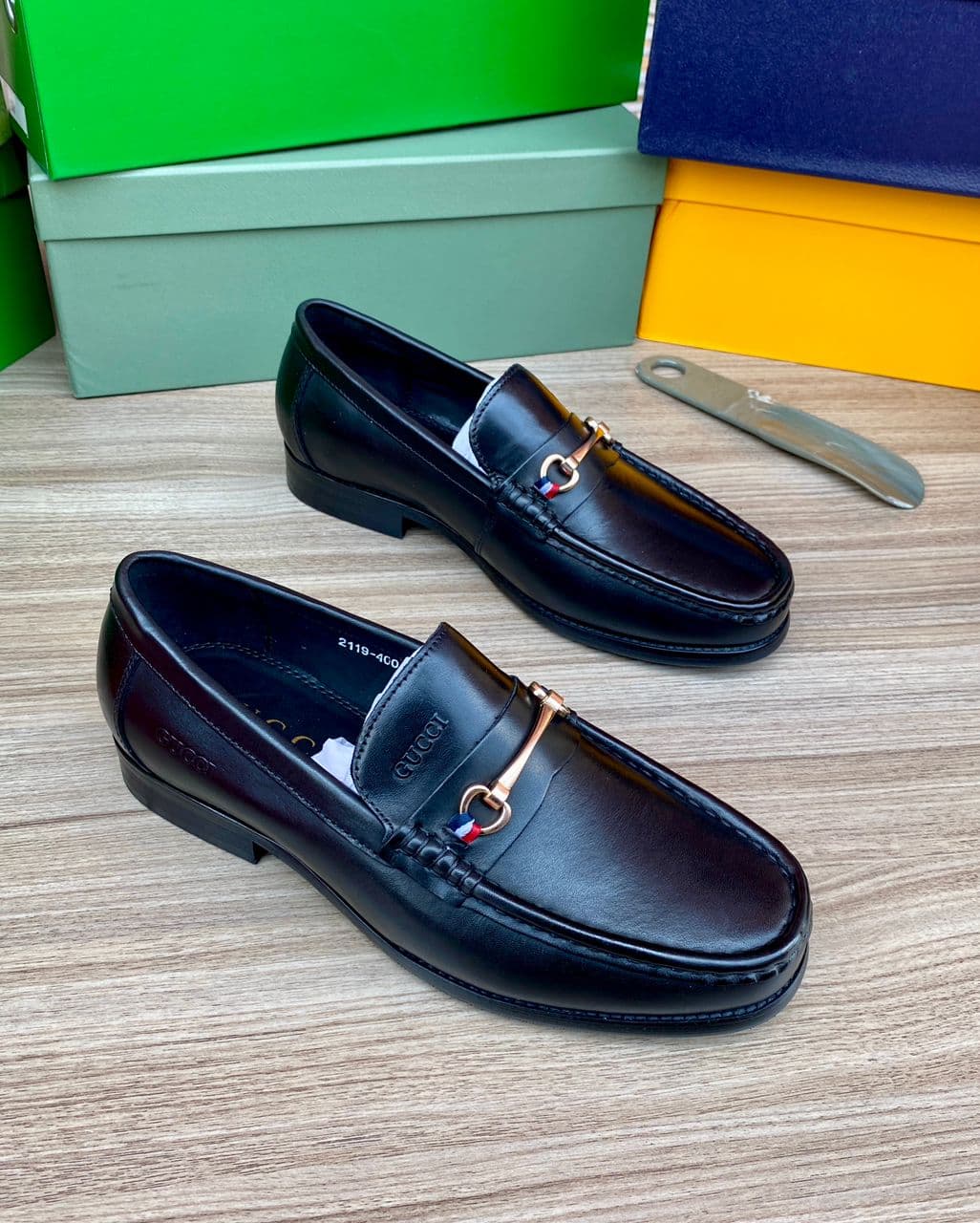 Gucci Horsebit Loafers Black