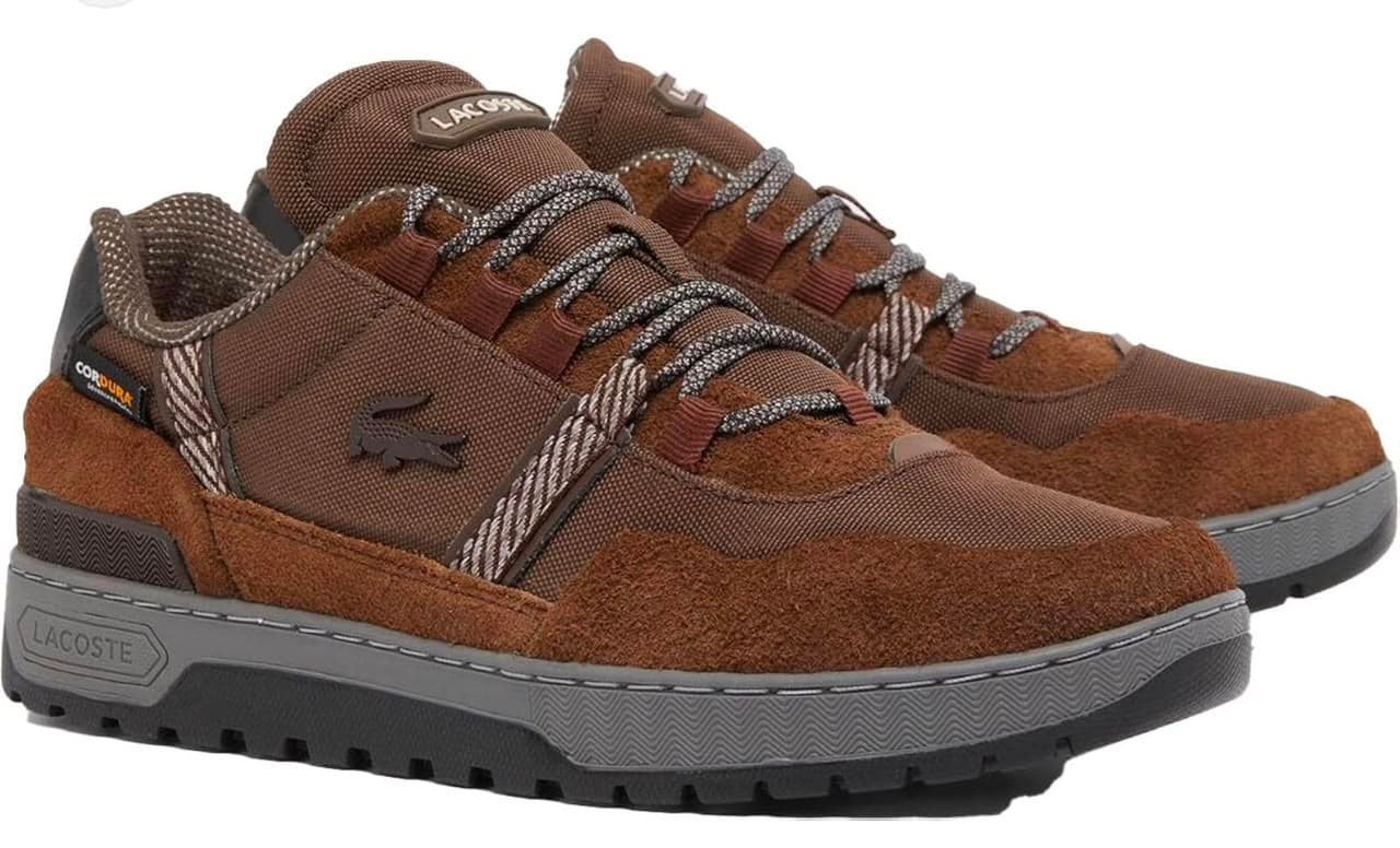 Lacoste T-Clip Brown Tan