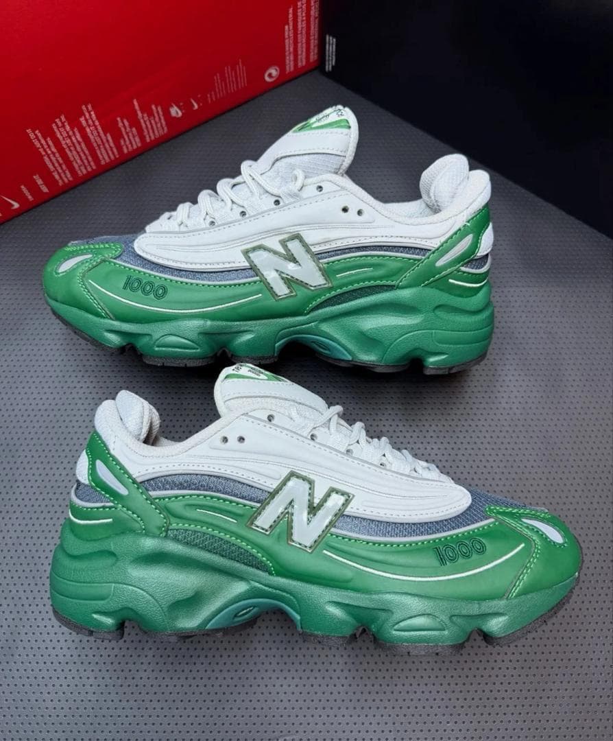 New Balance 1000 Green White