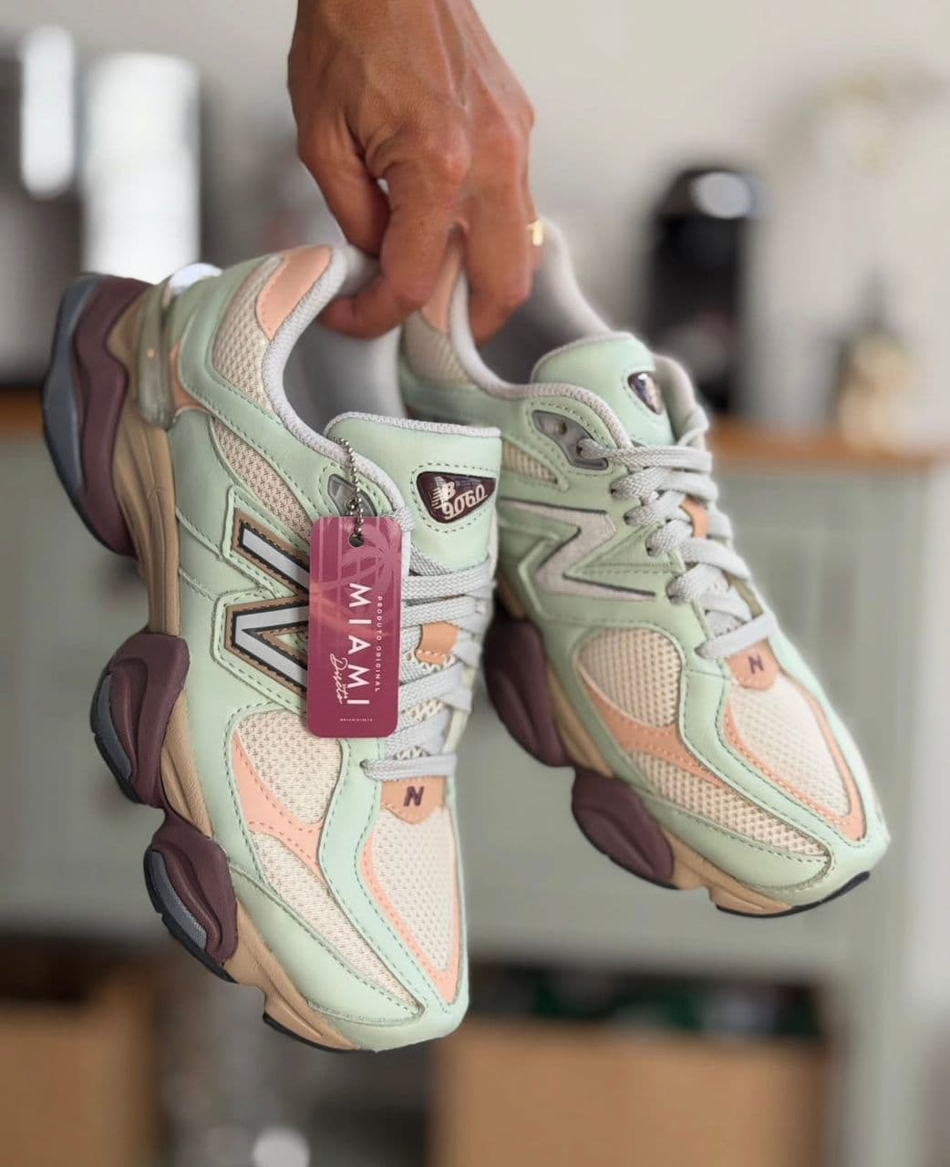 New Balance 9060 Mint Peach