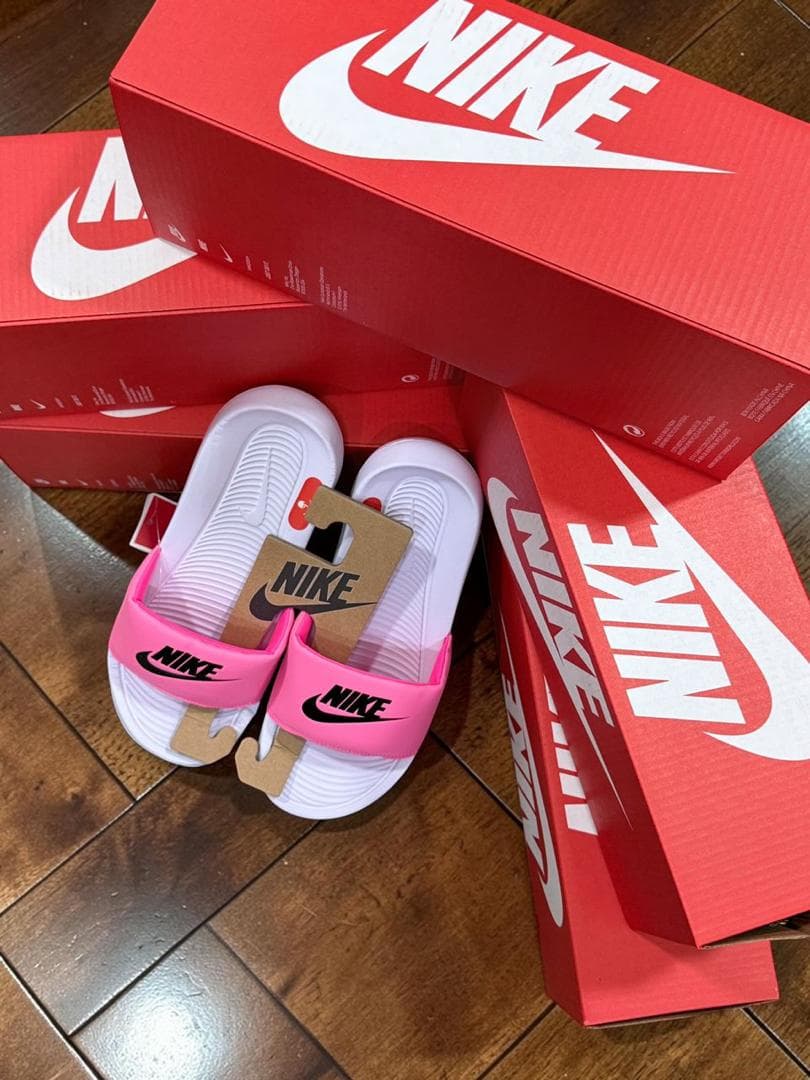 Nike Victori One Slide Pink White