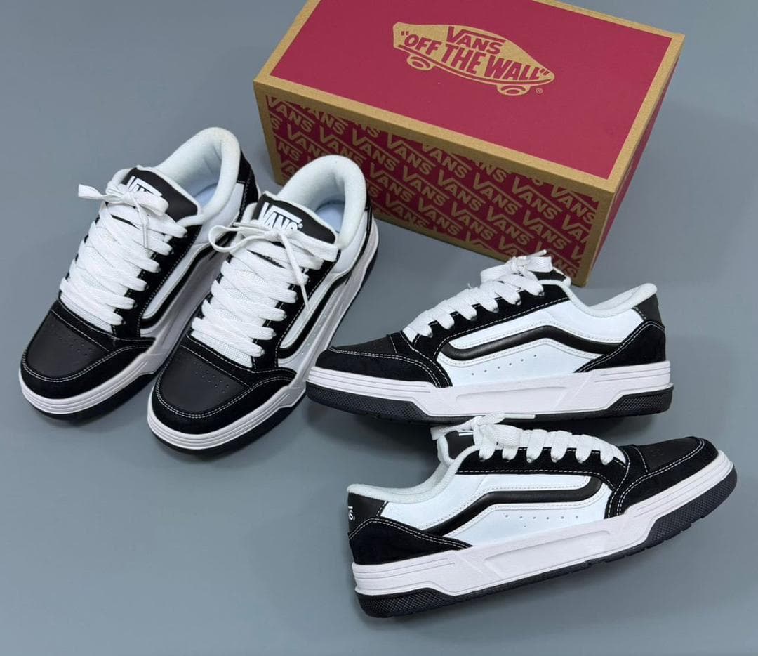 Vans Knu Skool Black White