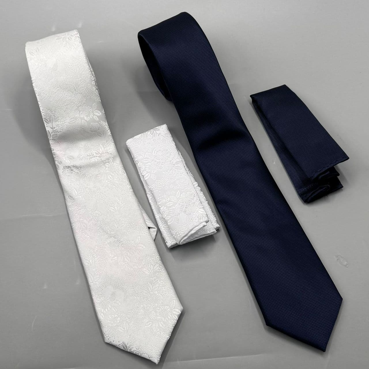 Tie & Pocket Square Set — Style 06