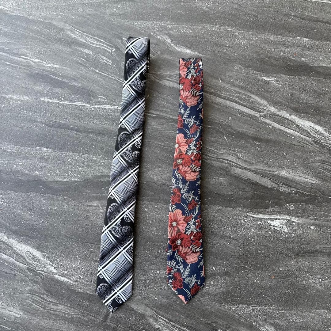 Tie & Pocket Square Set — Style 29