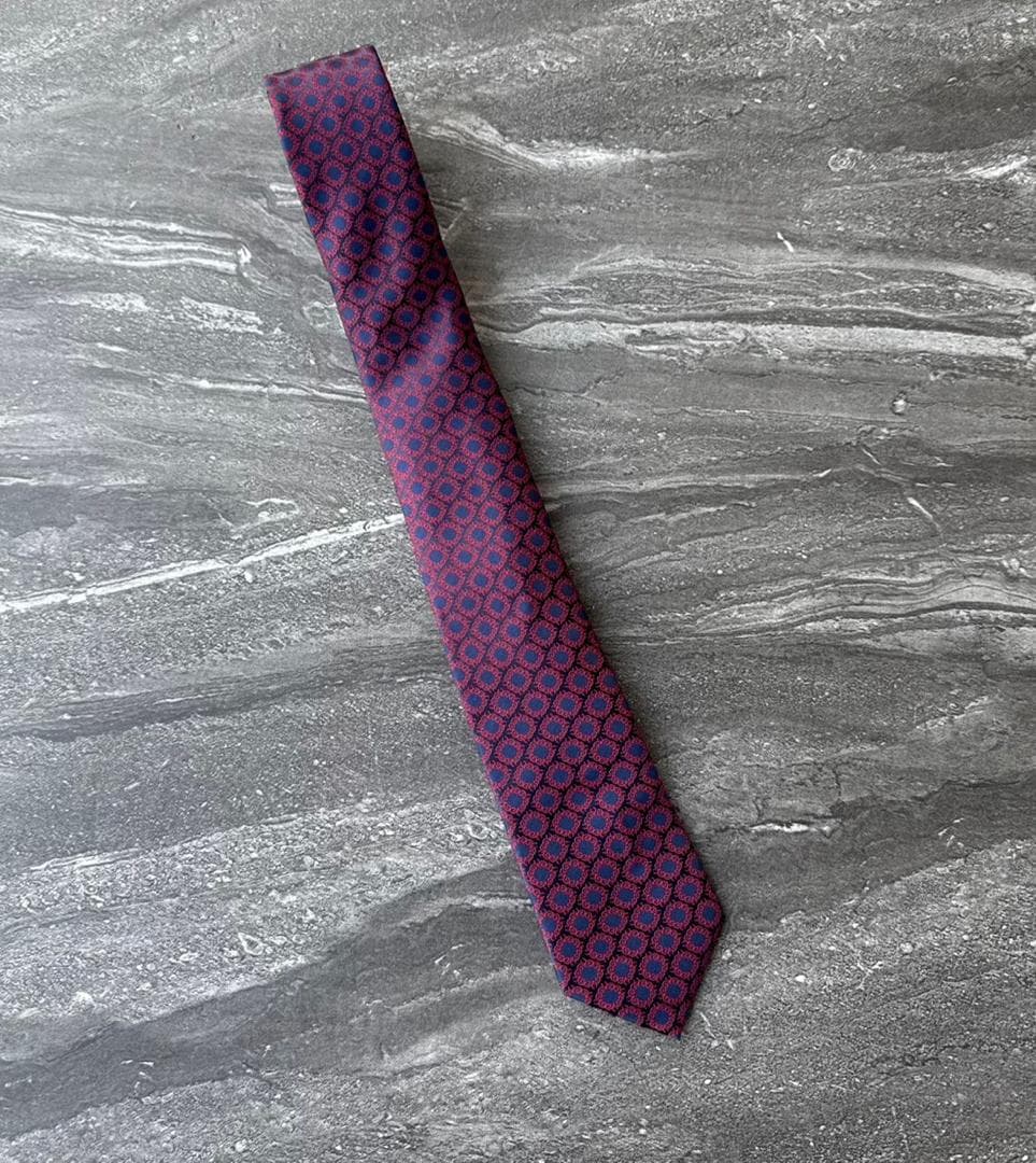 Purple Textured Tie