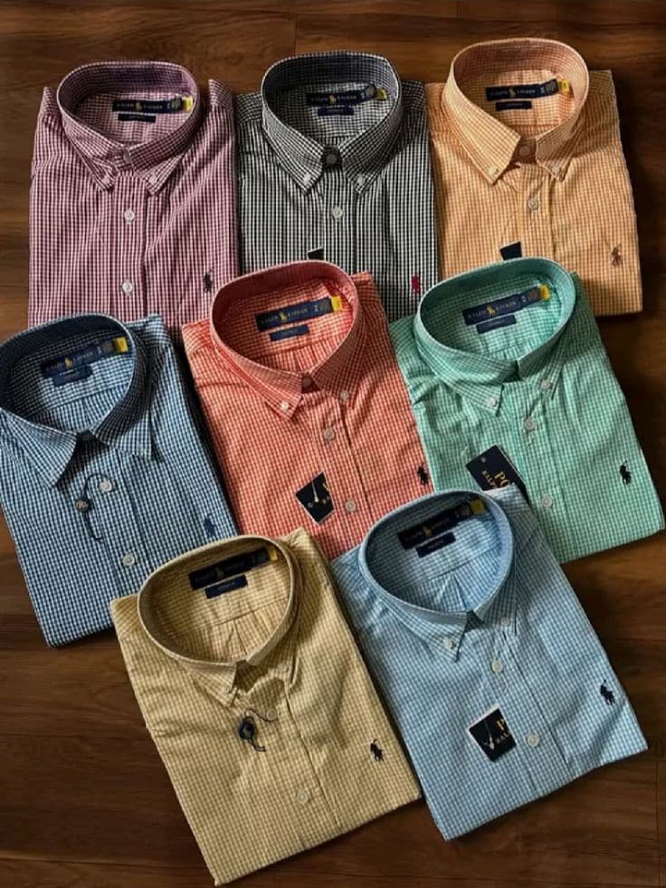 Polo RL Gingham Shirt Collection