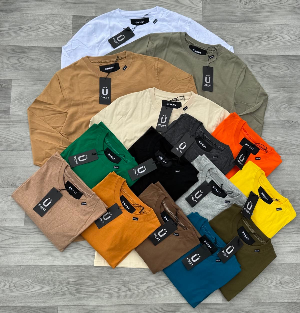 Unkut Mixed Colour Tee Pack